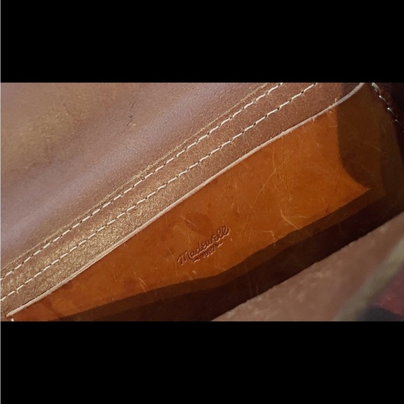 Madewell Dover Brown Leather Crossbody  Shoulder Bag Adjustable Strap - Picture 8 of 9